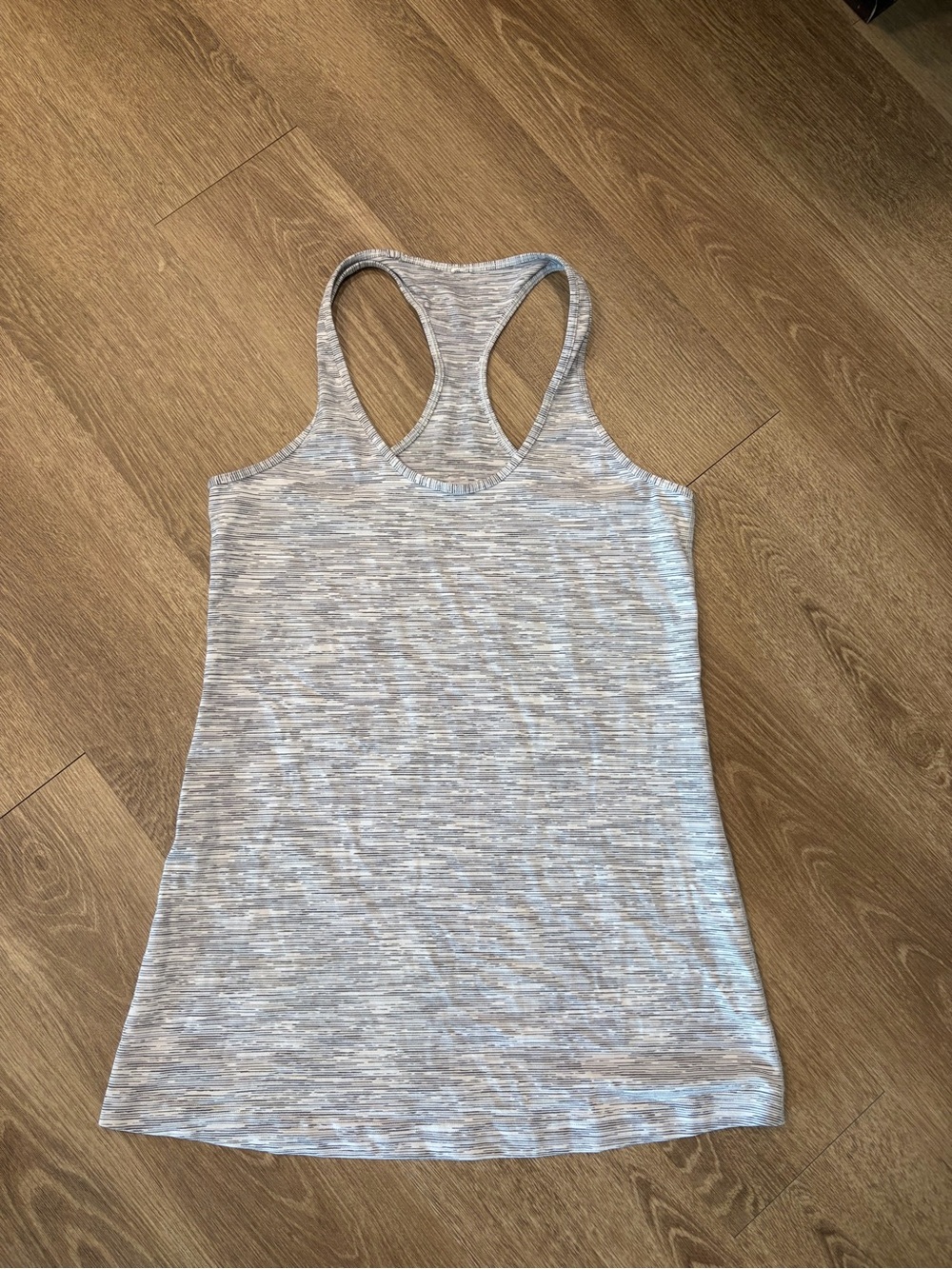 lululemon athletica Heather Gray Racerback Tank